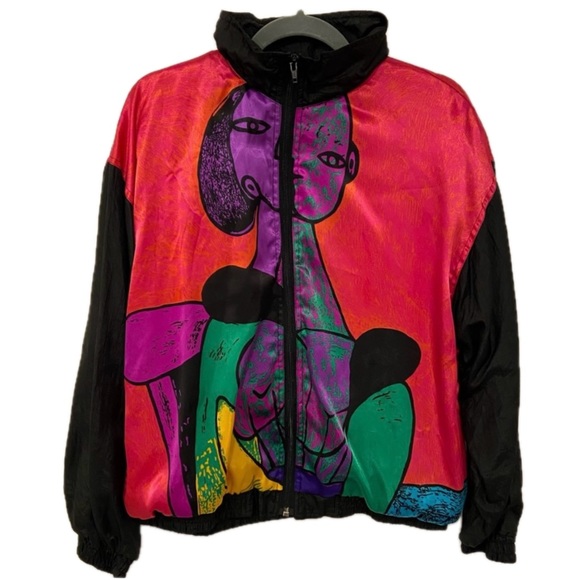 Julia Michaels Vintage Pablo Picasso Art Inspired Unisex Jacket - Picture 1 of 7